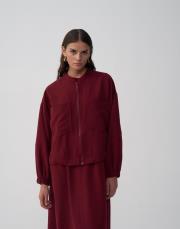 wish ceket bordo bordo