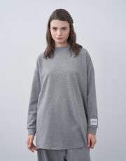 qooq up detay sweat gri