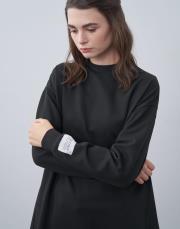 qooq up detay sweat siyah