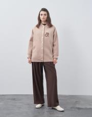 qooq up arma ceket bej