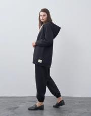 qooq up basic sweat camel siyah 3