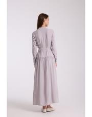 bany elbise gri gri 3