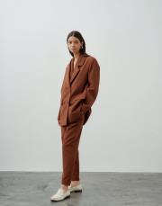 double ceket kahverengi kahve 2