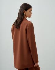 qooq up double ceket kahve 4