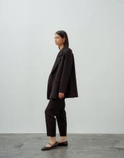 qooq up double ceket siyah 3