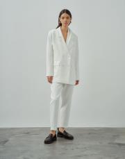 qooq up double ceket beyaz 2