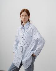 qooq up akas gömlek mavi mavi