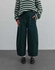 bol kesim gabardin pantolon petrol petrol mavisi 2