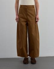 bol kesim gabardin pantolon camel camel 2