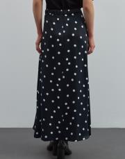 puantiyeli saten etek siyah siyah 2