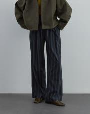 çizgili pantolon lacivert