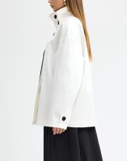 kısa trenç ekru ekru 2