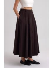 kloş etek kahve acı kahve 2