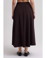 kloş etek kahve acı kahve 3