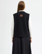 biyeli yelek siyah siyah 2