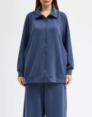 yarasa kol modal sweat indigo ındigo 2