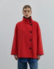 nakış dikişli ceket kırmızı kırmızı