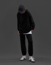 üçgen pantolon haki siyah 3