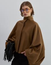 kaşe panço camel 3