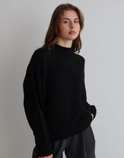 kısa triko kazak siyah siyah 4