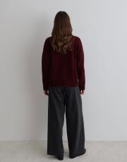 kısa triko kazak mürdüm mürdüm 3