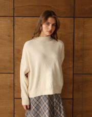 kısa triko kazak bej bej 2