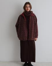 çift taraflı mont bordo bordo