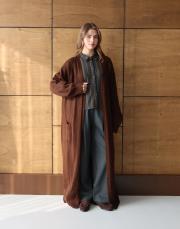 uzun triko hırka kahve kahve