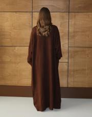 uzun triko hırka kahve kahve 3