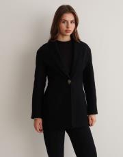 fit kaşe ceket siyah siyah