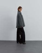 kısa kaşe kaban gri gri 3