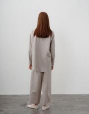 qooq up palazzo pantolon gri 2