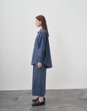 qooq up palazzo pantolon lacivert 2