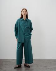 qooq up palazzo pantolon petrol mavisi