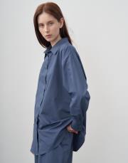 qooq up boyfriend gömlek lacivert