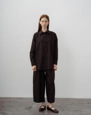 qooq up boyfriend gömlek siyah