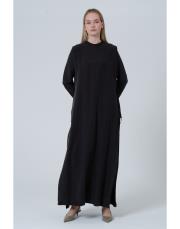 tencel tulum siyah siyah