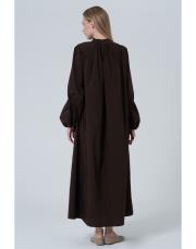 büzgülü elbise bitter bitter 4