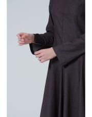 fit elbise kahve kahve 3