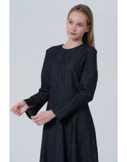 fit elbise lacivert lacivert 3