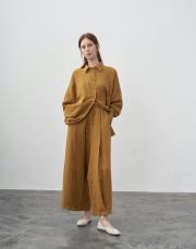 qooq up lis gömlek safran 2