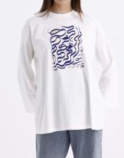 qooq up calm bluz yeşil ekru 2