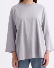 basic t-shirt beyaz gri