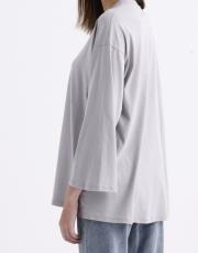 basic t-shirt beyaz gri 2