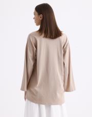 basic t-shirt beyaz vizon 2